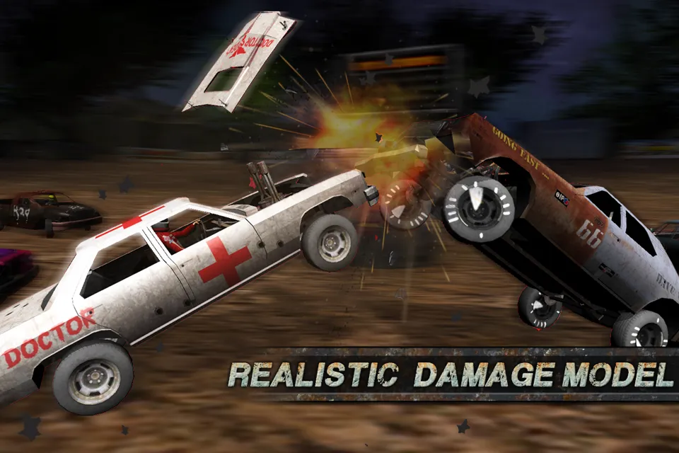 Demolition Derby: Crash Racing [мод: много денег] Screenshot 1