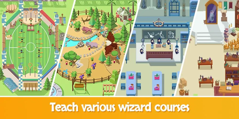 Idle Wizard School – Ассамблея Волшебников [мод: много денег] Screenshot 3