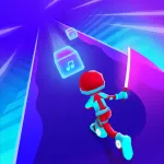 Скачать Beat Blader 3D: EDM Music Race [мод: всё открыто] на Андроид
