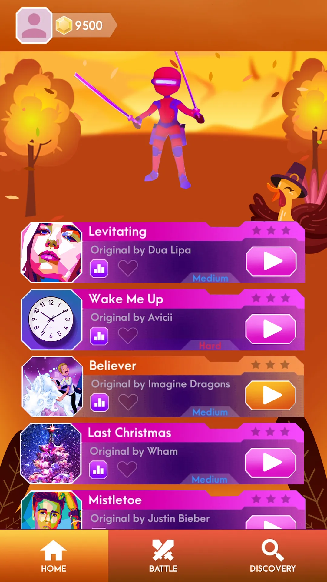 Beat Blader 3D: EDM Music Race [мод: всё открыто] Screenshot 1