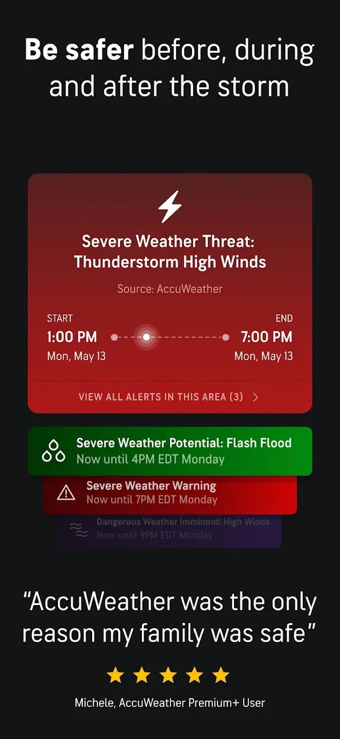 AccuWeather прогноз погоды v21.1.10-3-rc APK Мод (Всё открыто, Premium) Screenshot 3