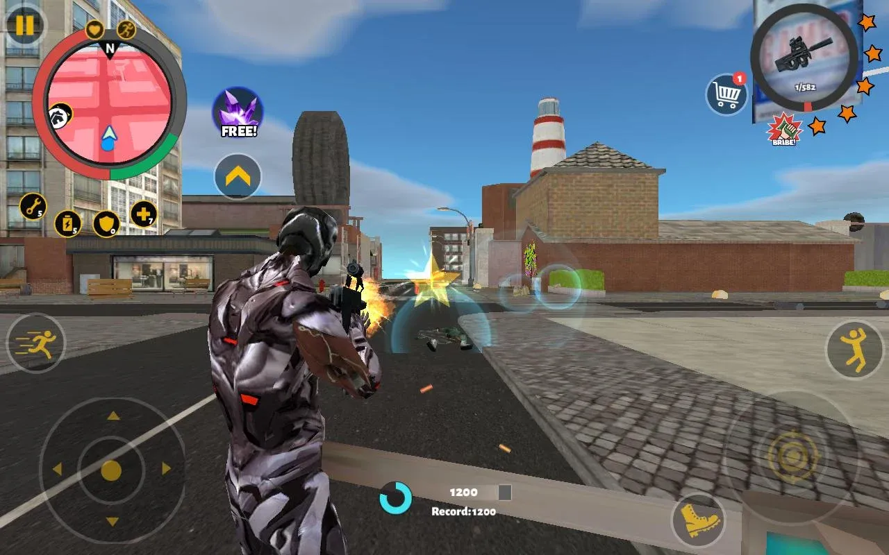 Rope Hero 3 v2.8.5 APK Мод (Мега Меню, Режим бога, Много денег и навыков) Screenshot 3 Rope Hero 3 v2.8.5 APK Мод (Мега Меню, Режим бога, Много денег и навыков) Screenshot 3