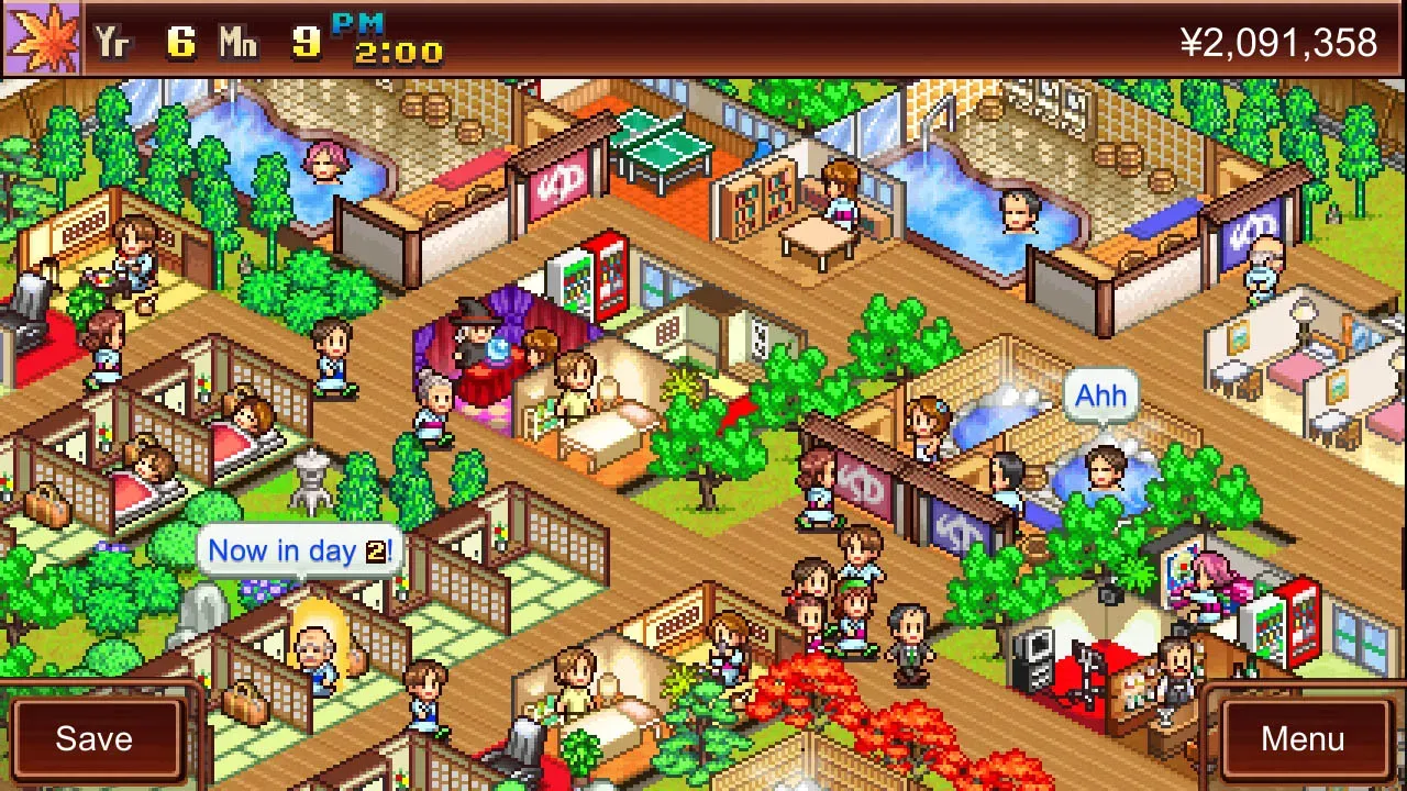Hot Springs Story v2.8.3 APK Мод (Много денег) Screenshot 1