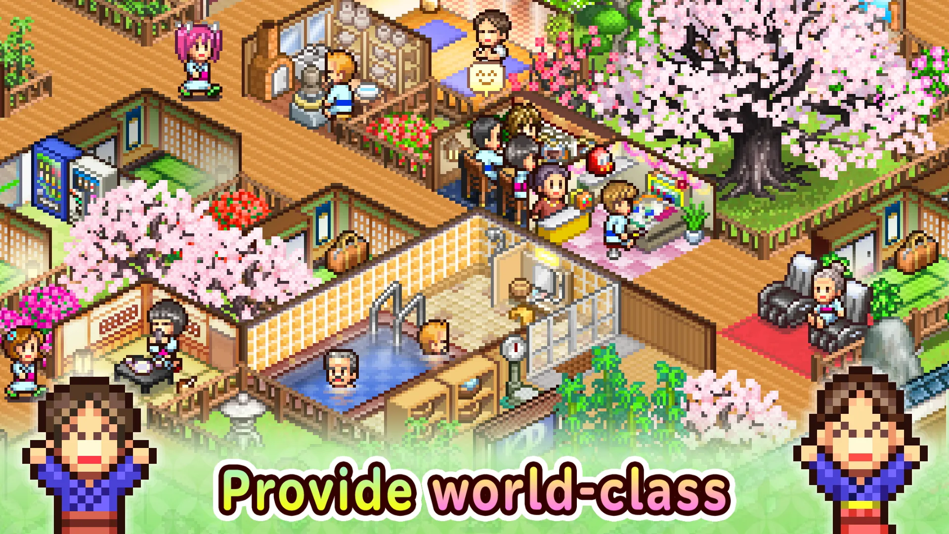 Hot Springs Story 2 v1.5.4 APK Мод (Много денег) Screenshot 1