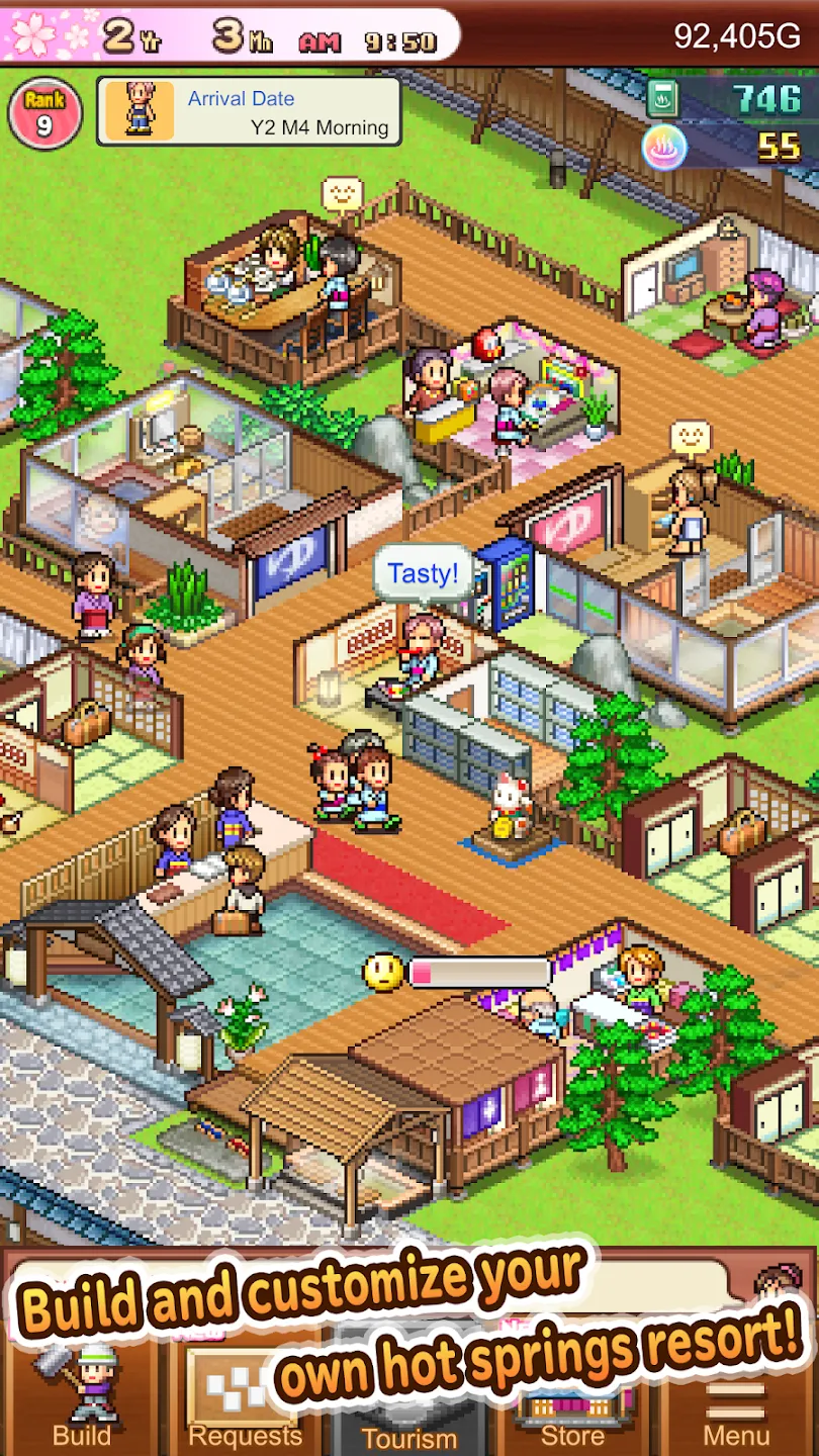 Hot Springs Story 2 v1.5.4 APK Мод (Много денег) Screenshot 4