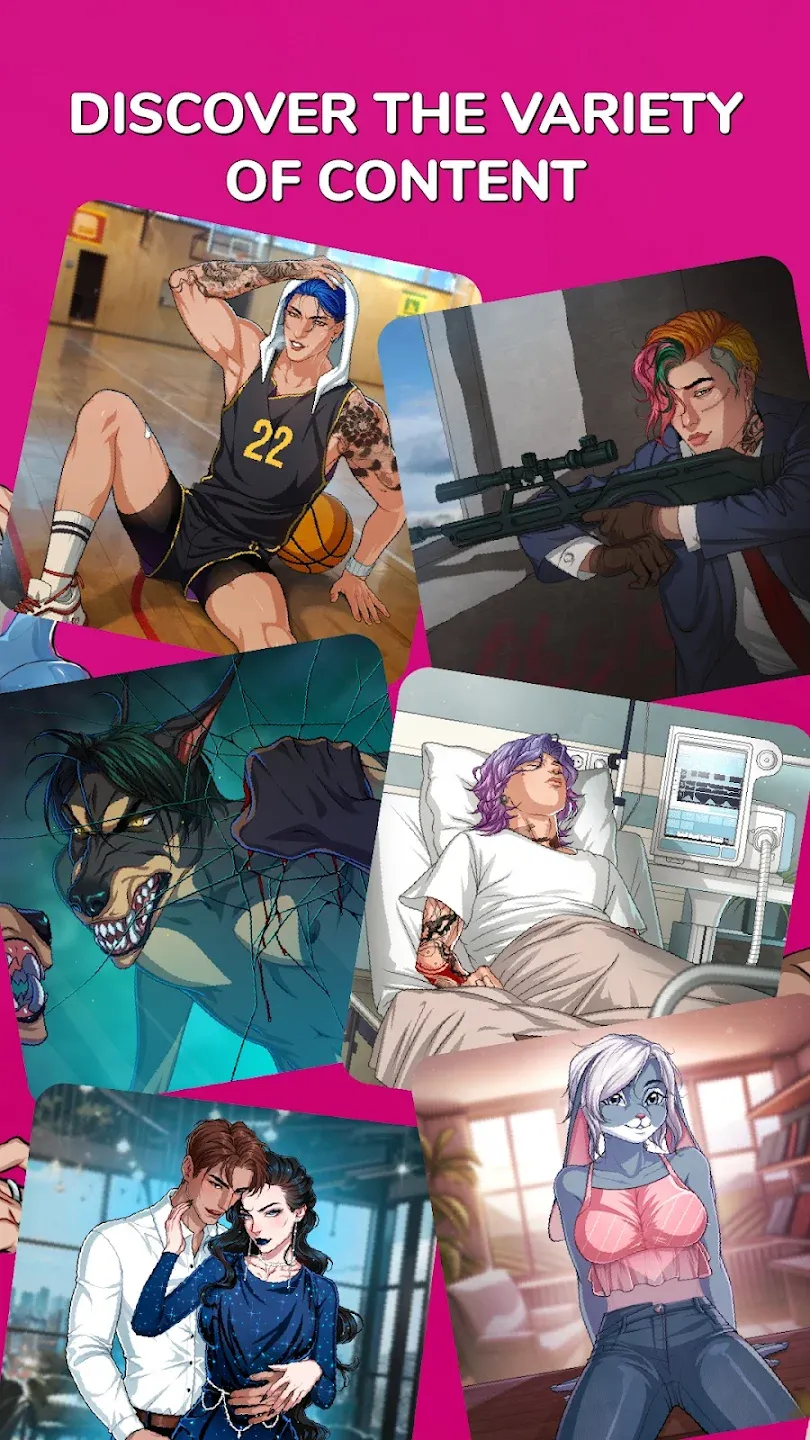 MeChat - Interactive Stories v4.47.0 APK Мод (Меню, Много бриллиантов) Screenshot 4