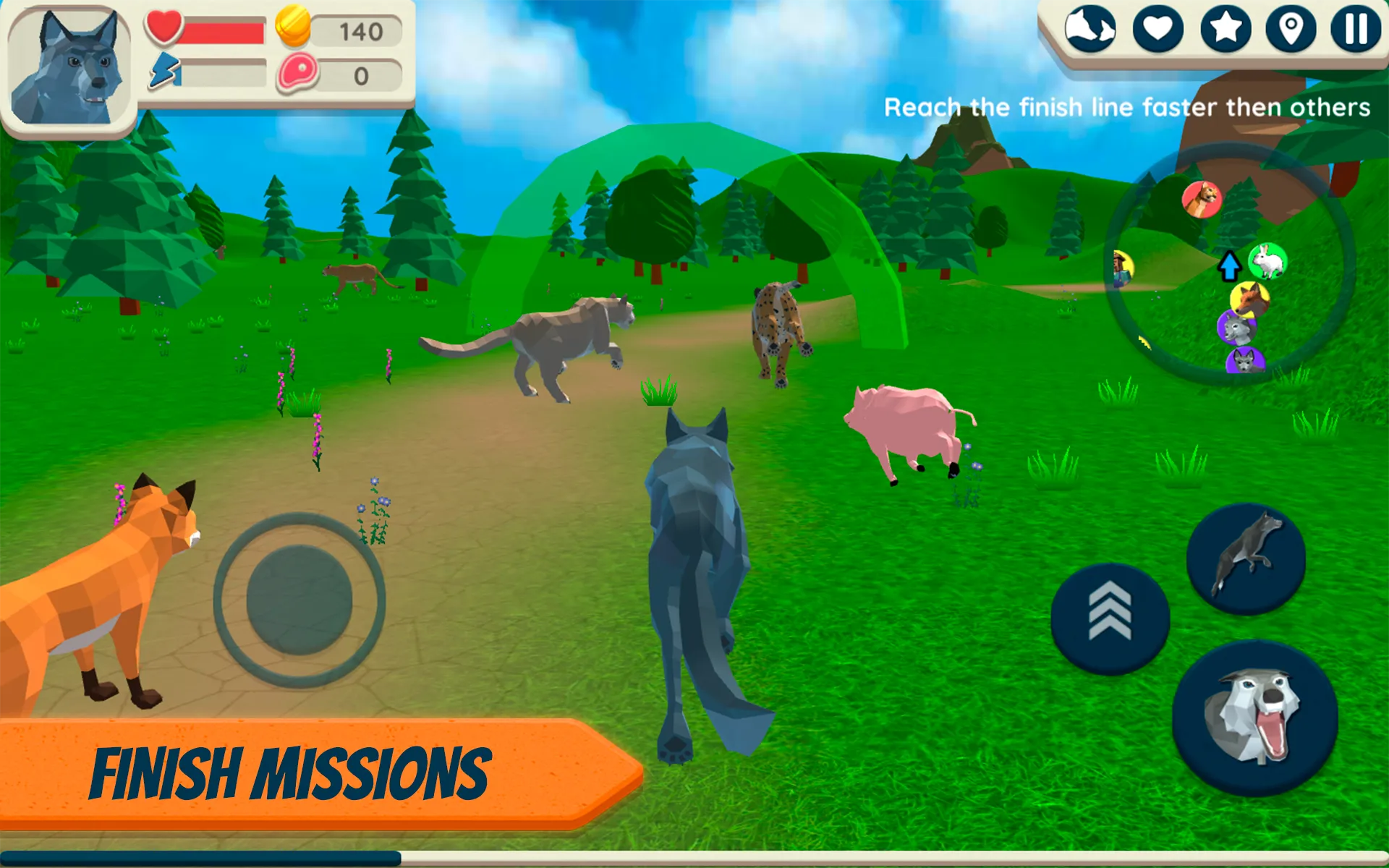 Симулятор Волка: Дикие Животные v1.0541.0 APK Мод (Один удар) Screenshot 2 Симулятор Волка: Дикие Животные v1.0541.0 APK Мод (Один удар) Screenshot 2