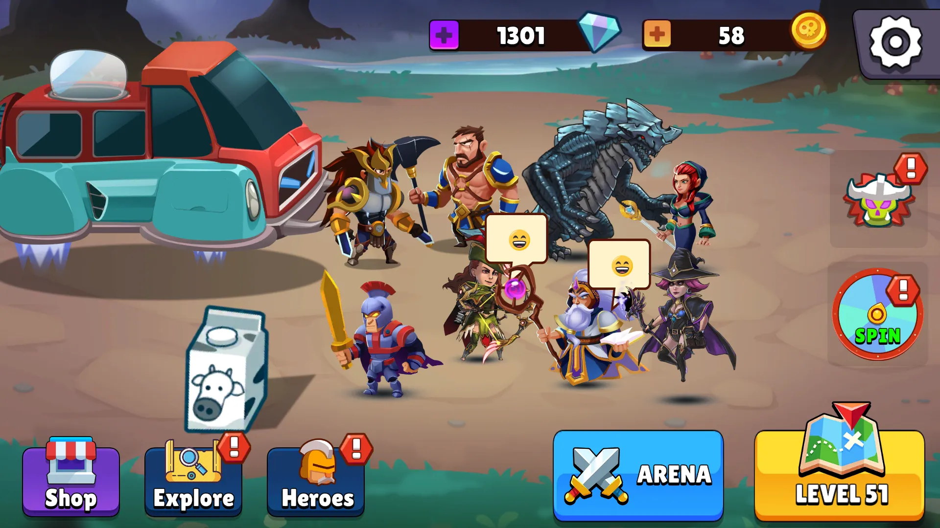 Chaotic War 3: Legendary army [мод: много денег] Screenshot 1