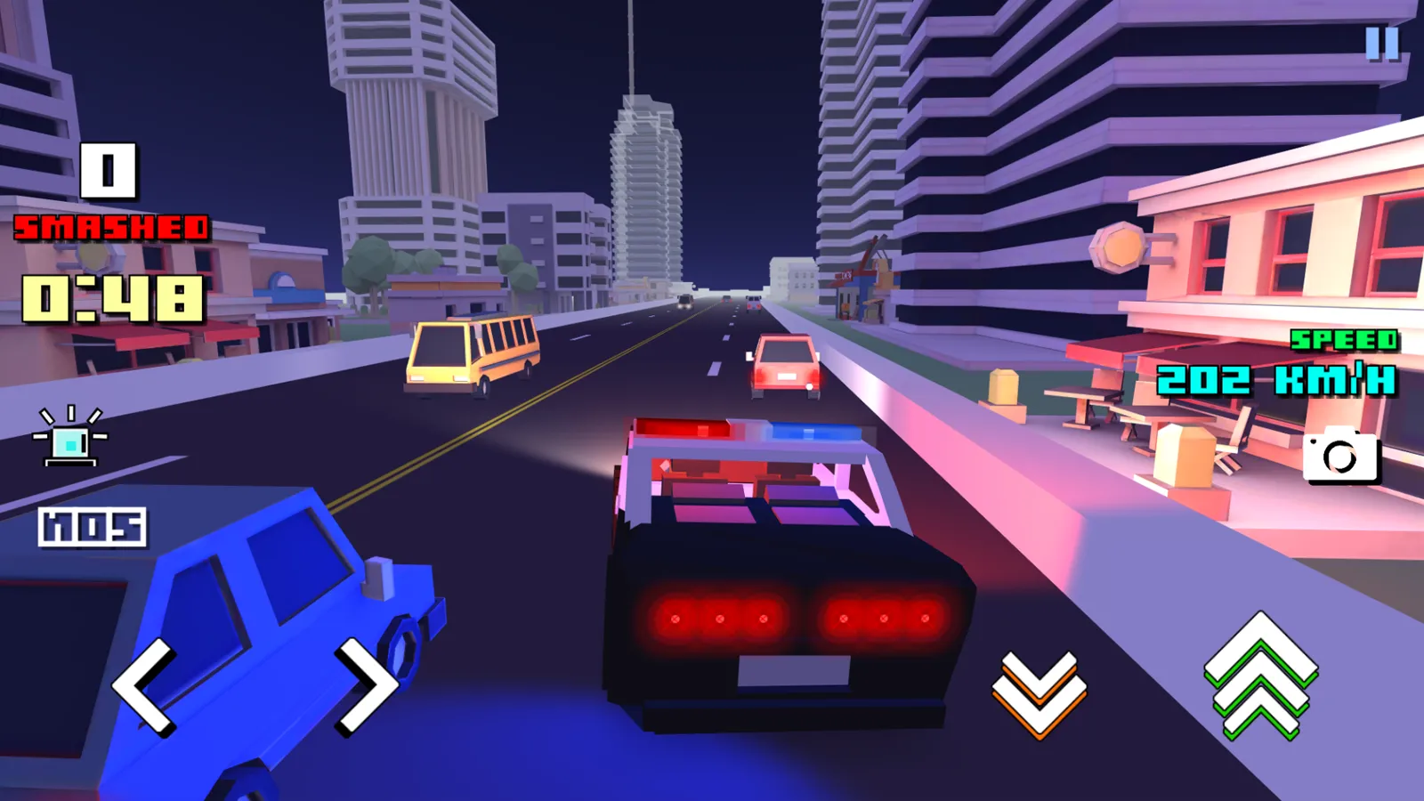 Blocky Car Racer [мод: всё открыто] Screenshot 2