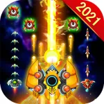 Скачать Space Hunter: Galaxy Attack Arcade Shooting Game [мод: много денег] на Андроид