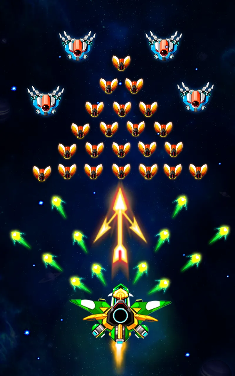 Space Hunter: Galaxy Attack Arcade Shooting Game [мод: много денег] Screenshot 3