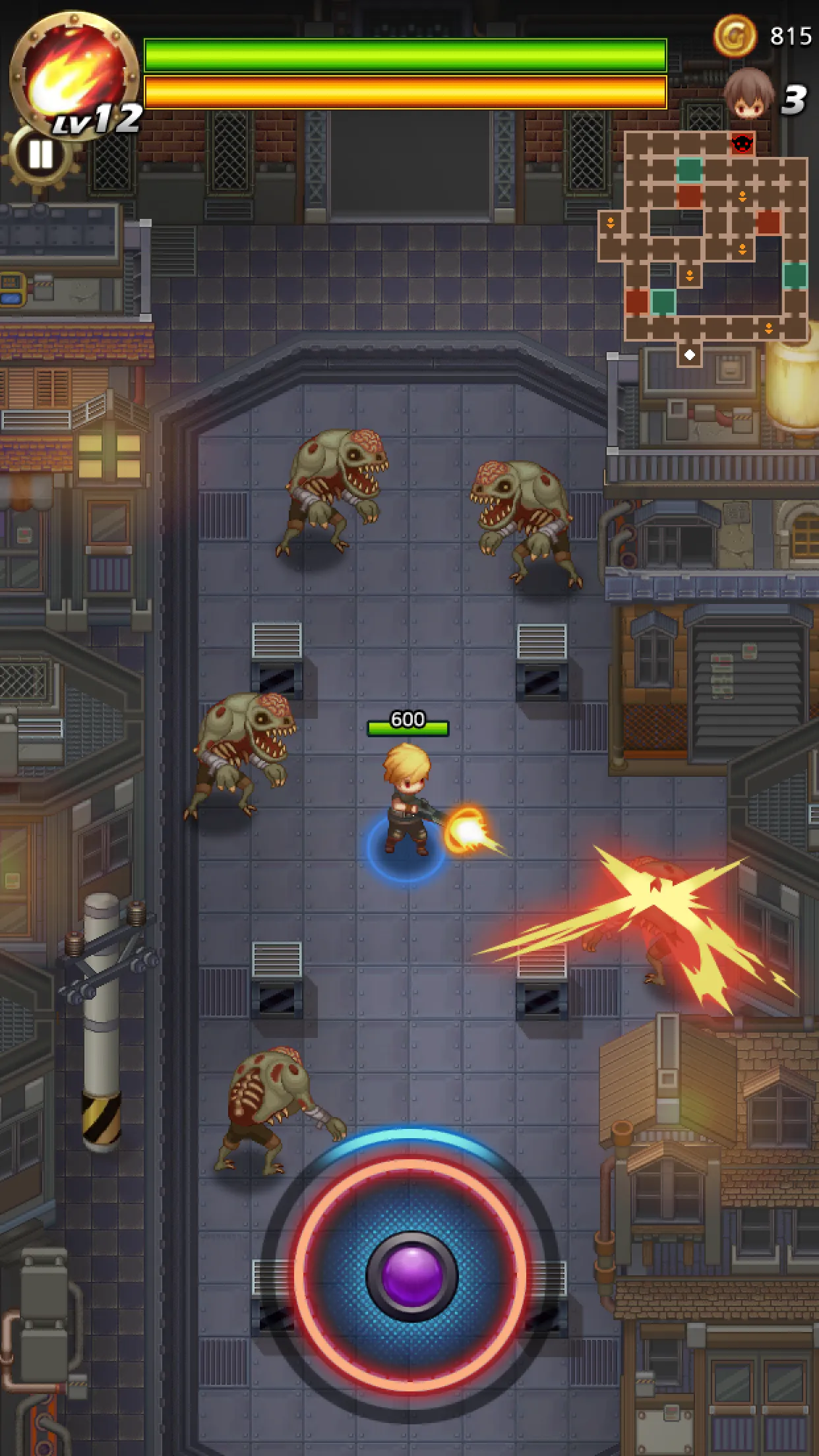 Mystic Gunner: Shooting Action [мод: много денег] Screenshot 5