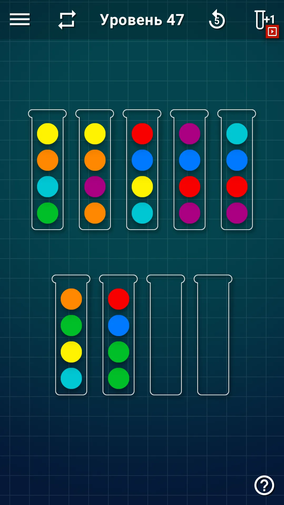 Ball Sort Puzzle – Сортировка Шариков [мод: много денег] Screenshot 3
