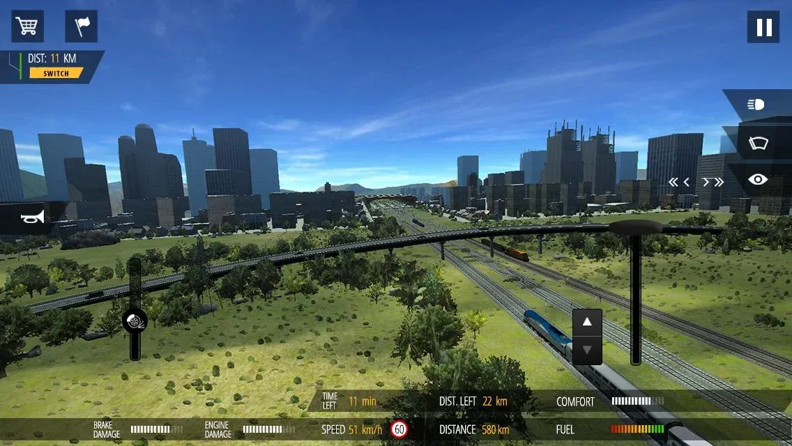 Train Simulator PRO v1.6 APK Мод (Много бриллиантов) Screenshot 4