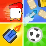 Скачать Игры на двоих троих 4 игрока Мод (Много денег) на Андроид