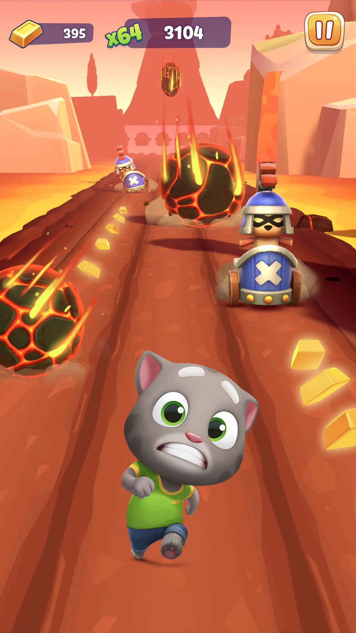 Говорящий Том: бег за золотом 2 v1.0.32.15329 APK Мод (Много денег) Screenshot 5