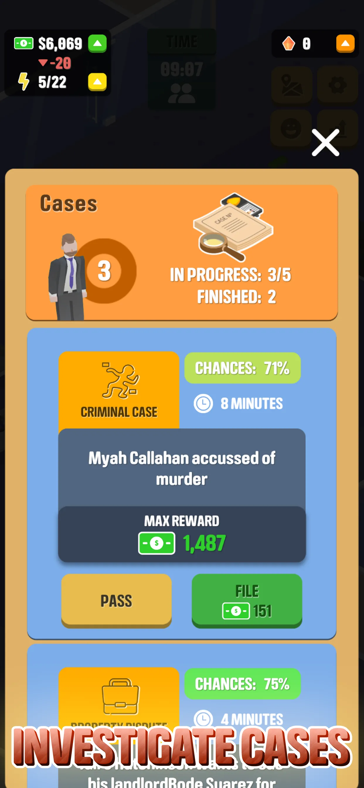Idle Law Firm: бизнес-игра [мод: бесплатные покупки] Screenshot 4
