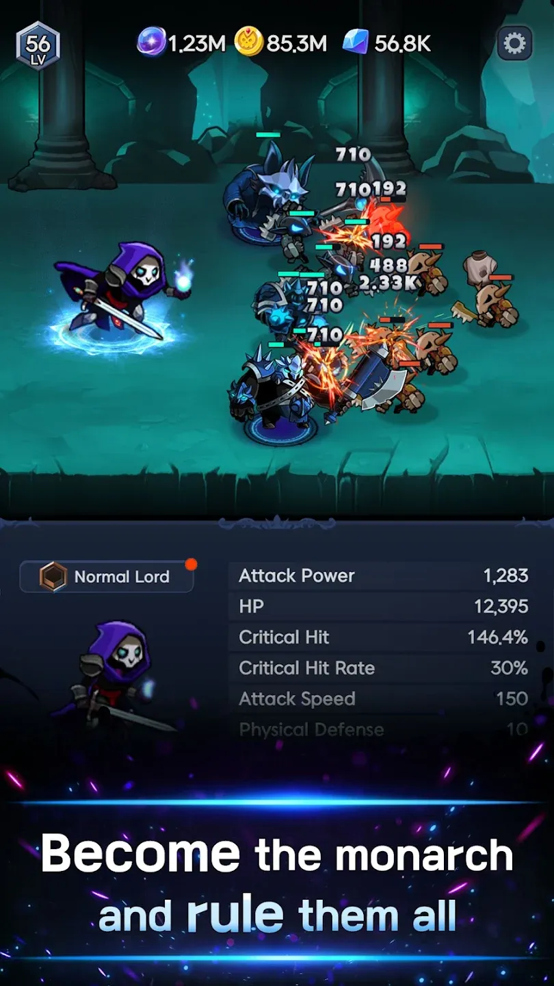 Shadow Knights : Idle RPG v54 APK Мод (Меню, Много денег, Режим бога) Screenshot 3 Shadow Knights : Idle RPG v54 APK Мод (Меню, Много денег, Режим бога) Screenshot 3