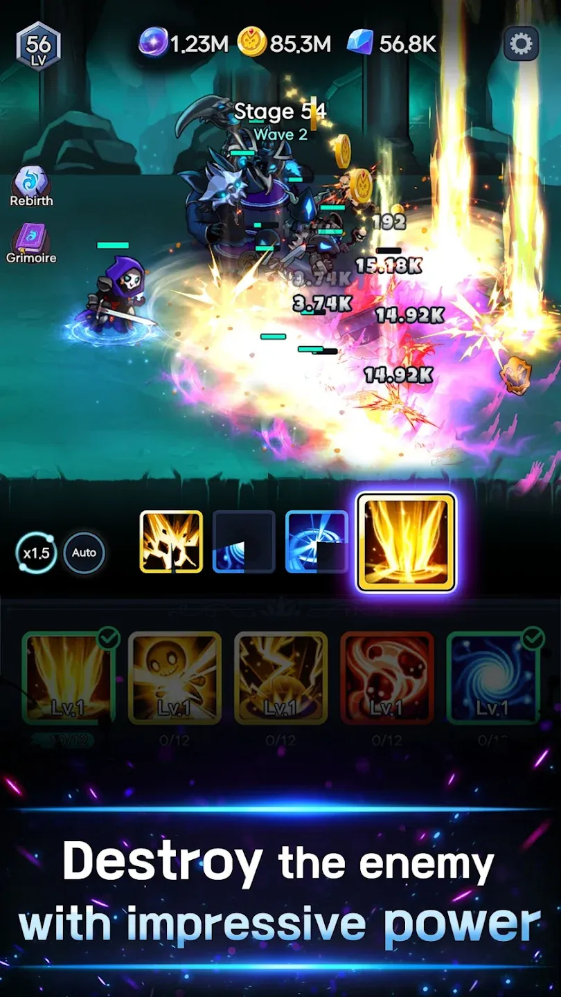 Shadow Knights : Idle RPG v54 APK Мод (Меню, Много денег, Режим бога) Screenshot 4 Shadow Knights : Idle RPG v54 APK Мод (Меню, Много денег, Режим бога) Screenshot 4