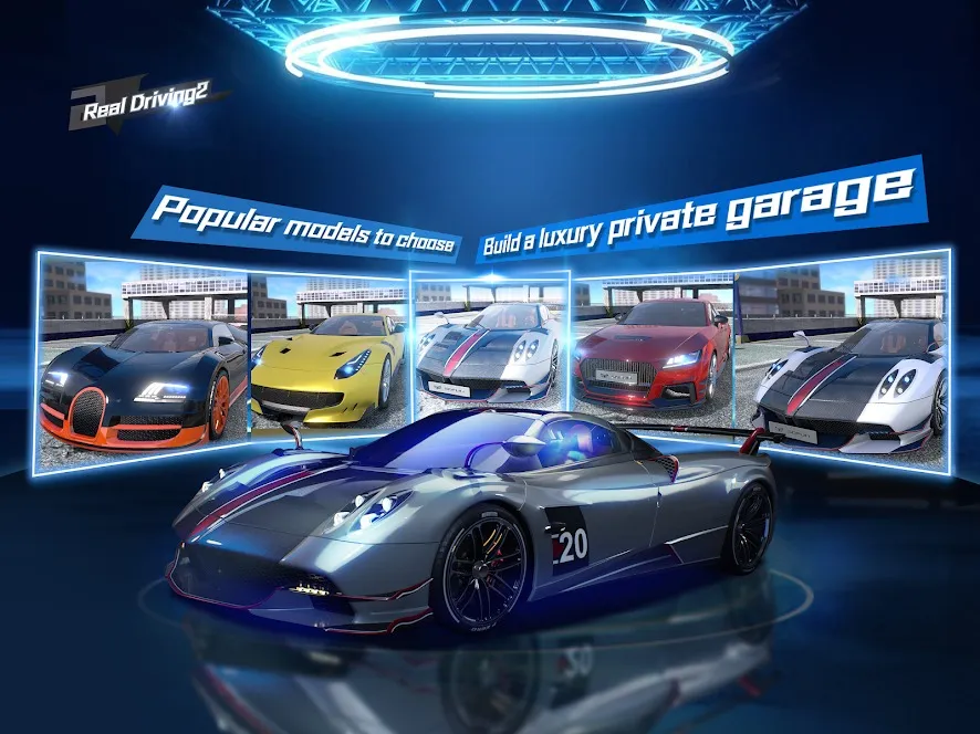 Real Driving 2: Лучший симулятор автомобиля [мод: много денег] Screenshot 4