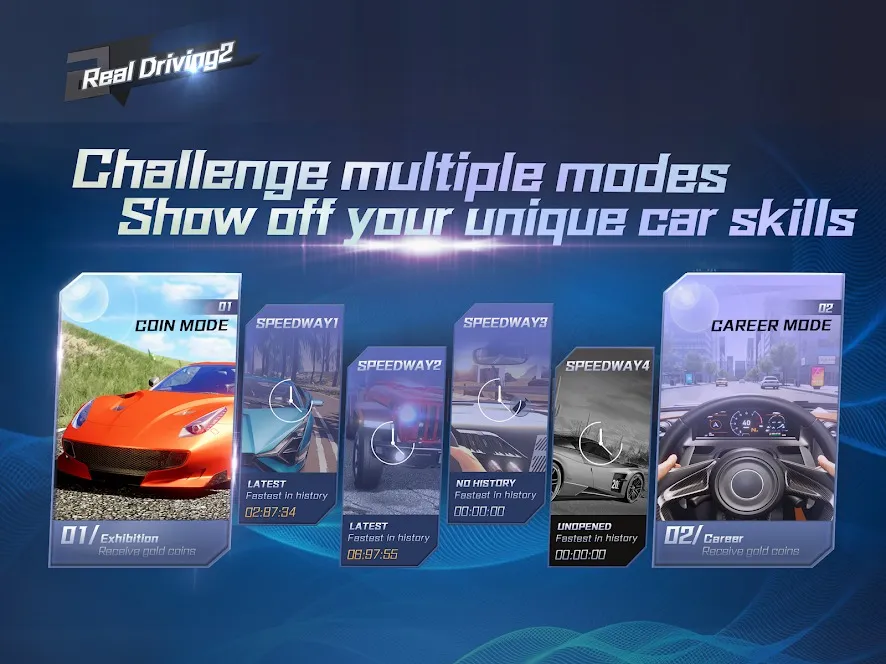 Real Driving 2: Лучший симулятор автомобиля [мод: много денег] Screenshot 5
