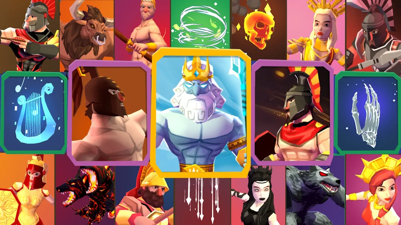Trojan War: Castle Clash Cards [мод: много денег] Screenshot 2