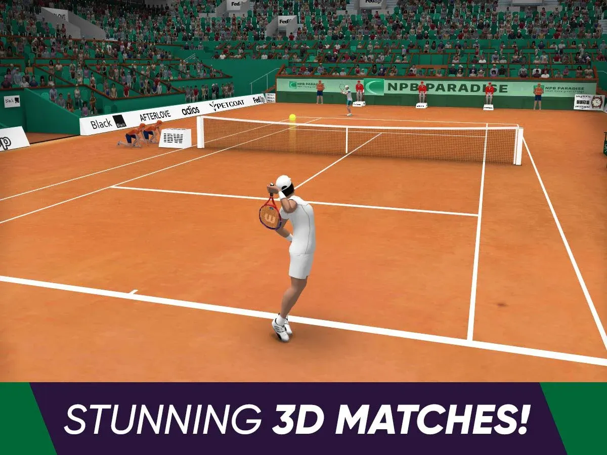 Tennis World Open 2026 v1.3.6 APK Мод (Меню, Много денег) Screenshot 4 Tennis World Open 2026 v1.3.6 APK Мод (Меню, Много денег) Screenshot 4