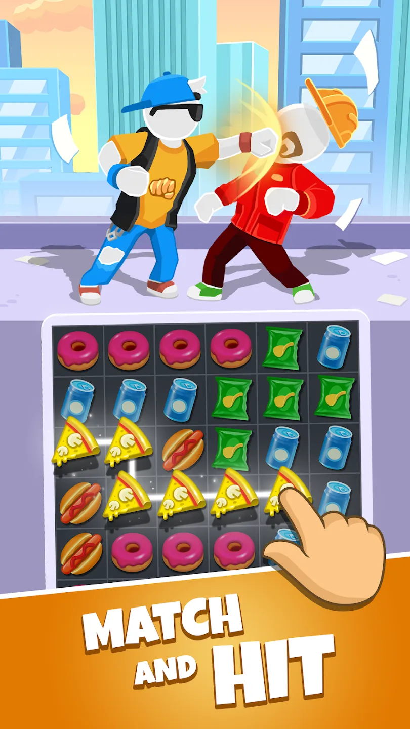 Match Hit v1.6.27 APK Мод (Меню, Много денег, Без рекламы) Screenshot 1