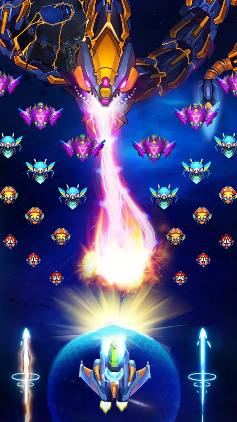 WindWings: Космический шутер v1.3.116 APK Мод (Меню, Режим бога, Деньги, Premium) Screenshot 3 WindWings: Космический шутер v1.3.116 APK Мод (Меню, Режим бога, Деньги, Premium) Screenshot 3