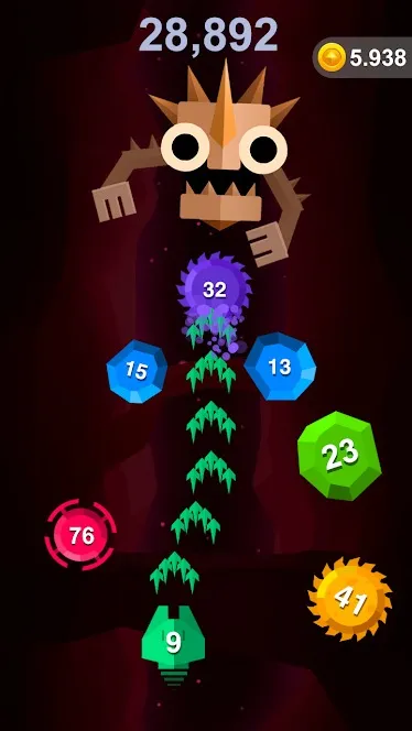 Attack the Block: Shoot'em Up [мод: много денег] Screenshot 4