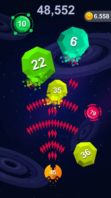 Attack the Block: Shoot'em Up [мод: много денег] Screenshot 5