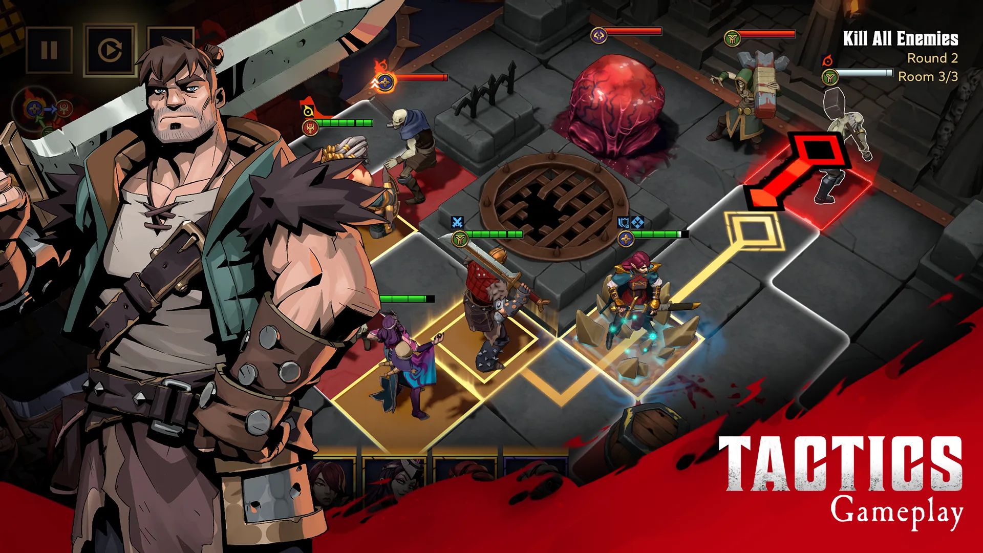 Grimguard Tactics: Fantasy RPG v1.26.3 APK Мод (Меню, Скорость игры) Screenshot 2 Grimguard Tactics: Fantasy RPG v1.26.3 APK Мод (Меню, Скорость игры) Screenshot 2