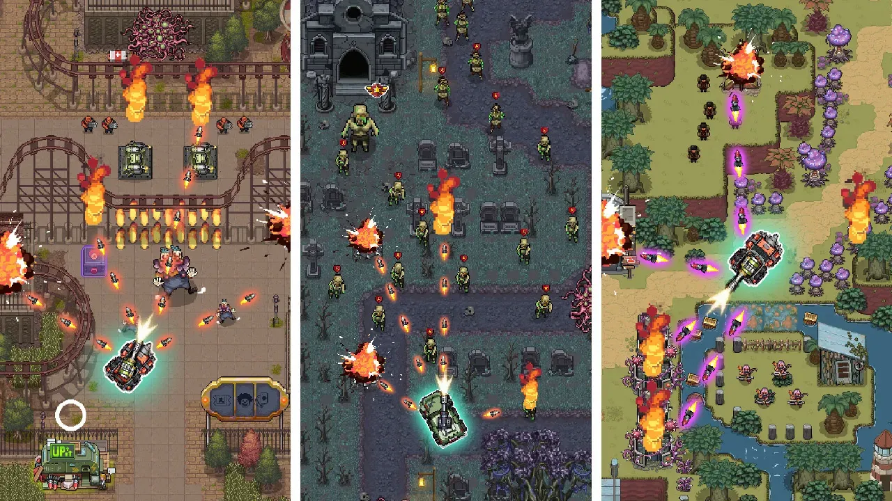 Отряд Шакалов - Классик аркаде v0.0.1524 APK Мод (Меню, Урон, Режим бога, Много денег) Screenshot 1