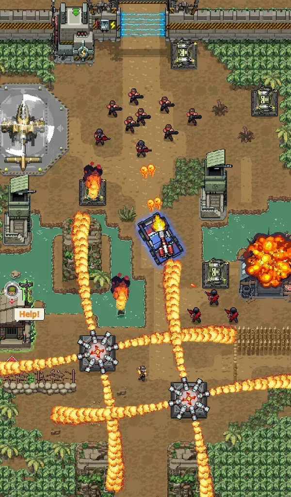 Отряд Шакалов - Классик аркаде v0.0.1524 APK Мод (Меню, Урон, Режим бога, Много денег) Screenshot 4