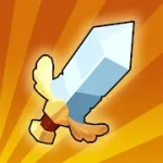 Скачать Sword Clicker : Idle Clicker [мод: бесплатные покупки] на Андроид
