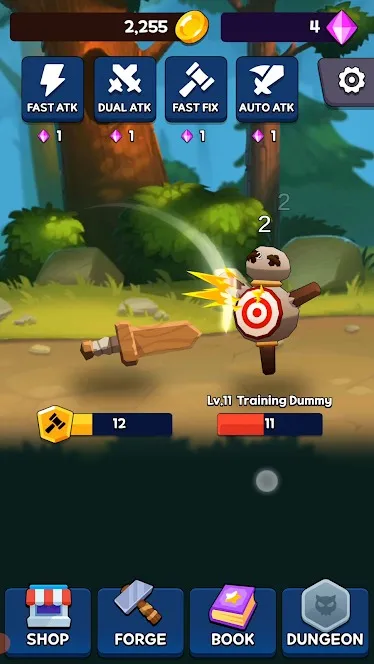 Sword Clicker : Idle Clicker [мод: бесплатные покупки] Screenshot 2