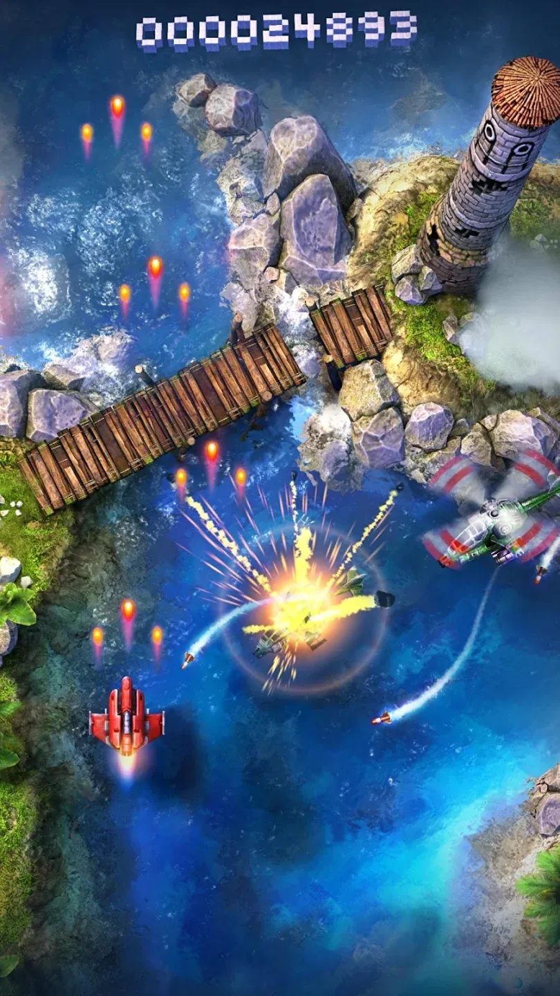 Sky Force 2014 v1.50 APK Мод (Меню, Много денег, Режим бога, Урон) Screenshot 1 Sky Force 2014 v1.50 APK Мод (Меню, Много денег, Режим бога, Урон) Screenshot 1