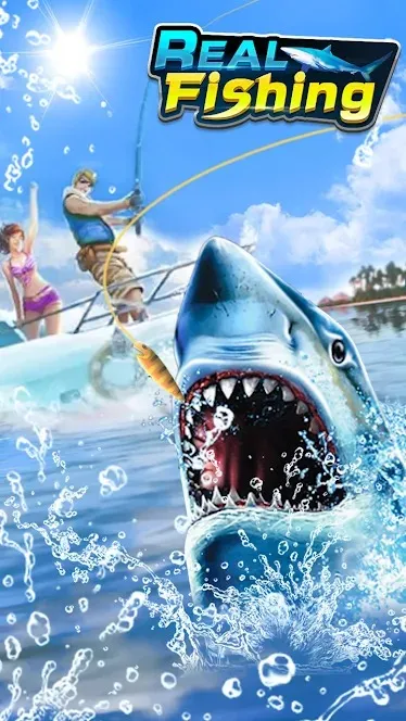 Real Fishing – Лучшая игра о рыбалке [мод: много денег] Screenshot 1