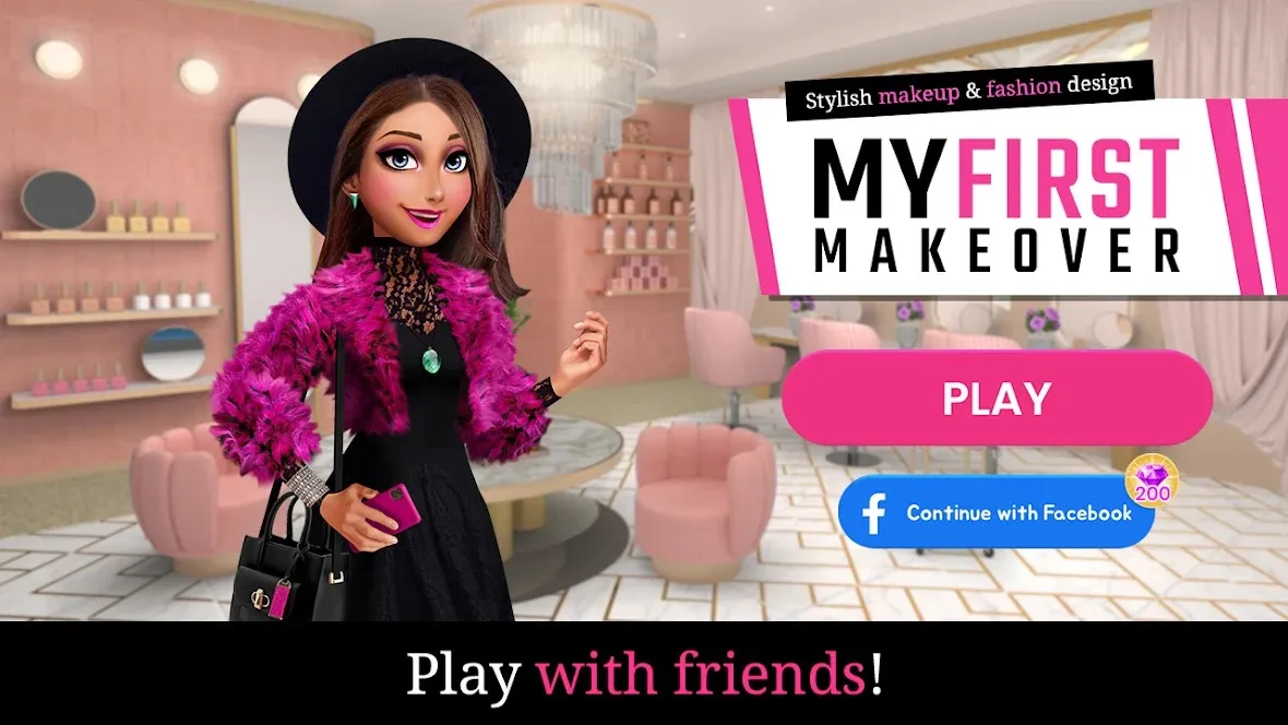 My First Makeover [мод: меню] Screenshot 1