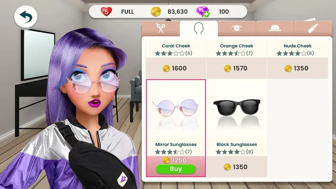 My First Makeover [мод: меню] Screenshot 5