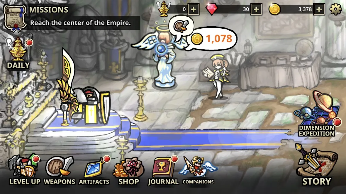 Counter Knights [мод: много денег] Screenshot 1