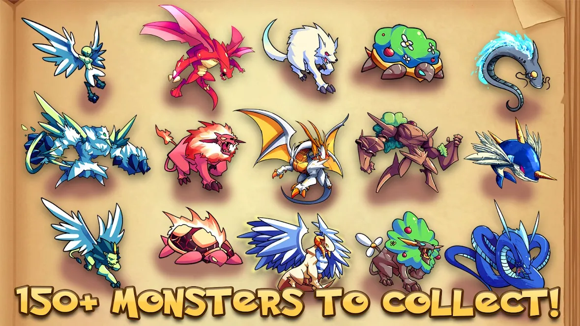 Monsters: Dragon Tamer [мод: меню] Screenshot 1