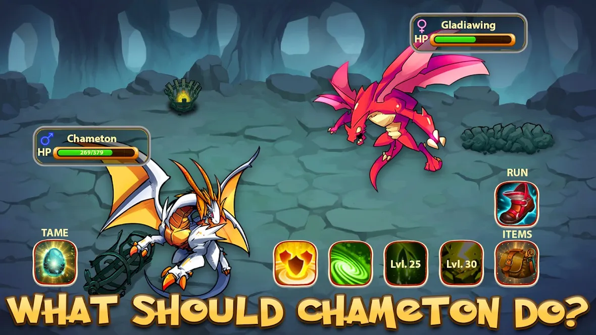 Monsters: Dragon Tamer [мод: меню] Screenshot 2