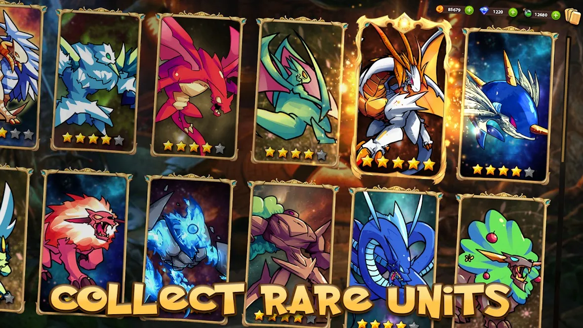 Monsters: Dragon Tamer [мод: меню] Screenshot 3