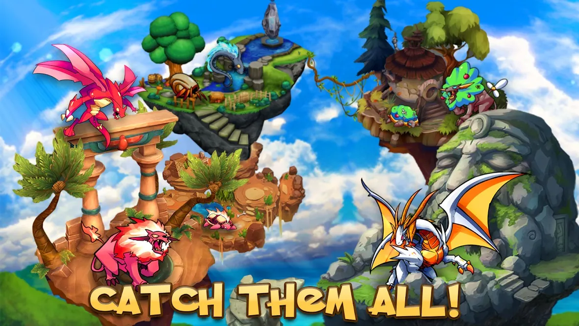Monsters: Dragon Tamer [мод: меню] Screenshot 4