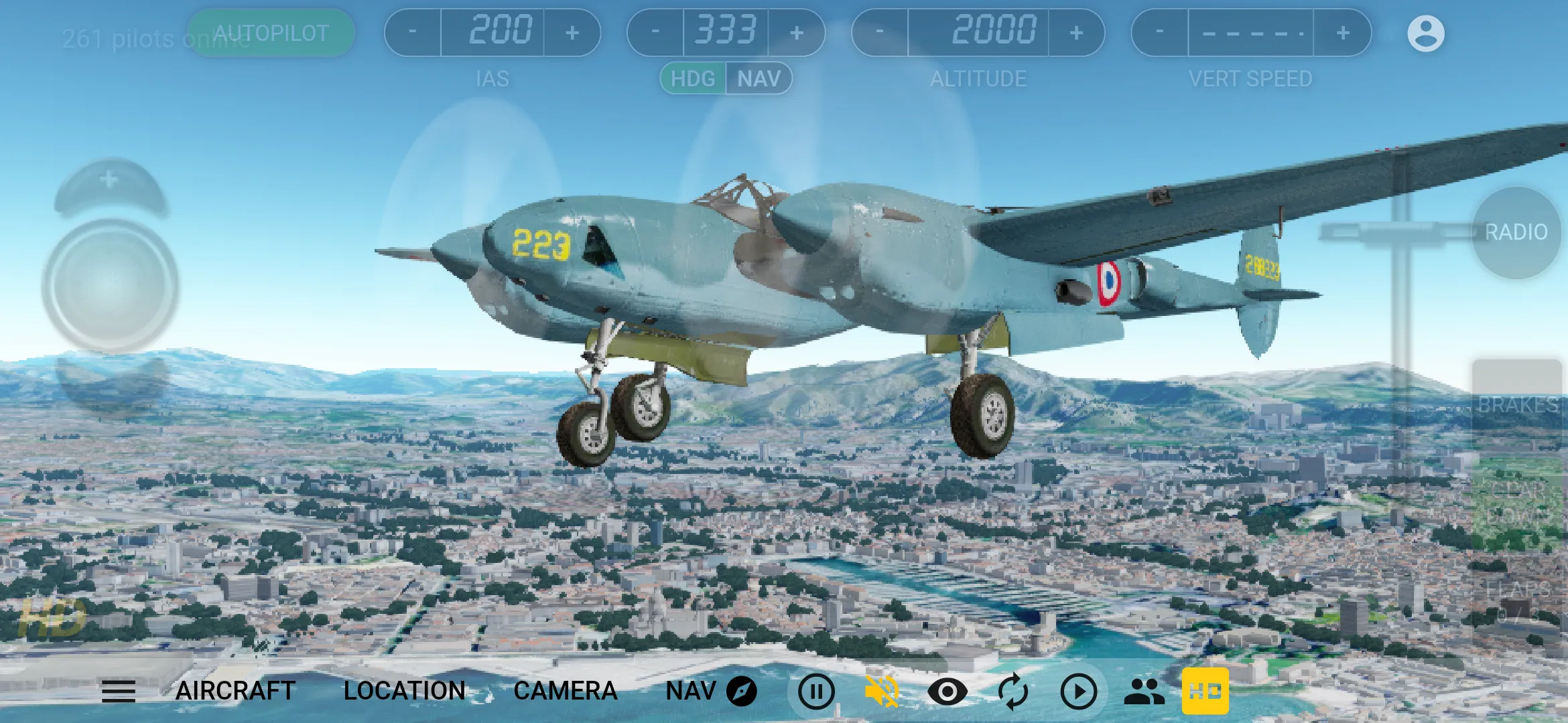 GeoFS - Flight Simulator v2.0.17 APK Мод (Полная версия) Screenshot 1