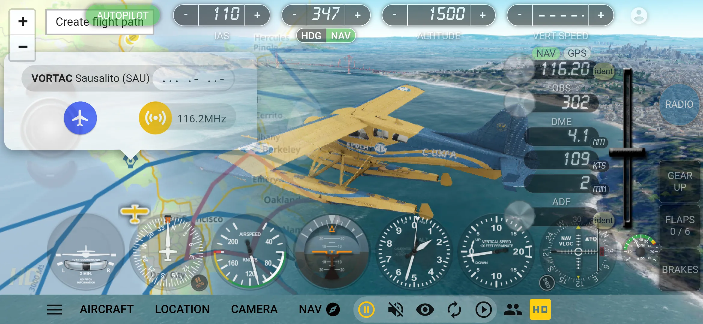 GeoFS - Flight Simulator v2.0.17 APK Мод (Полная версия) Screenshot 3