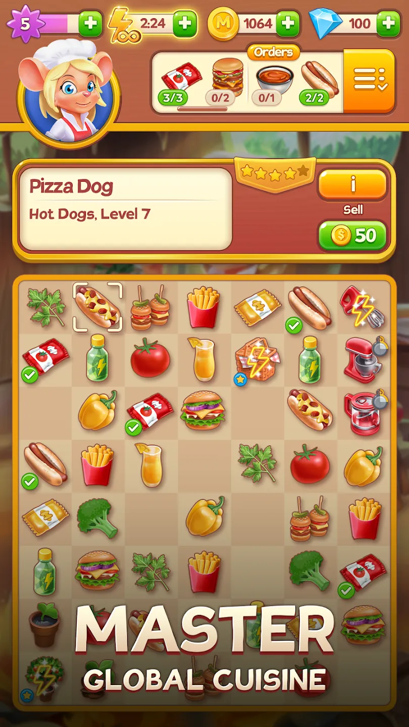 Merge Inn v8.1 APK Мод (Много денег) Screenshot 4