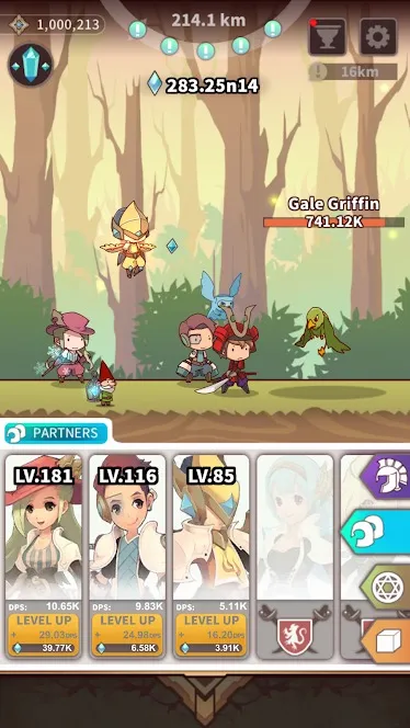 Click Chronicles [мод: много денег] Screenshot 2