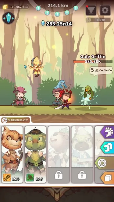 Click Chronicles [мод: много денег] Screenshot 3